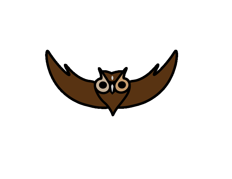 Subject to copyright Loyalty Owl Dibs logo gif closing wings
